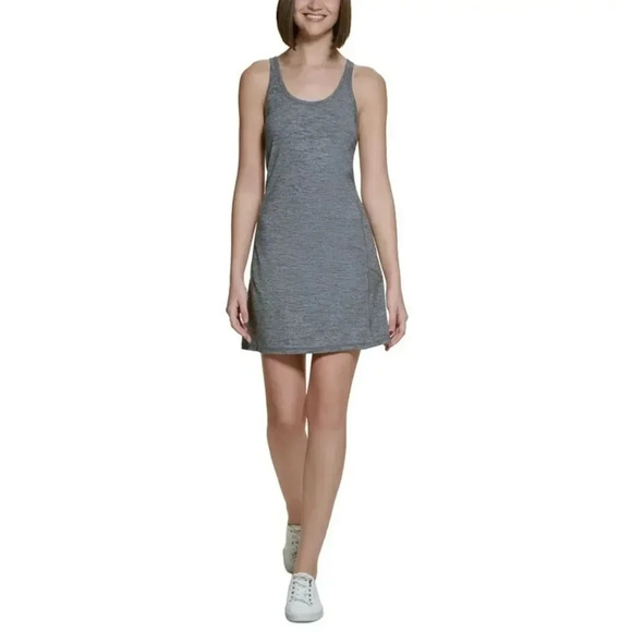 Calvin Klein Women S Side Pocket Exercise Dress Black Size:XS,S,M,XL - Picture 1 of 1